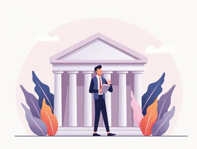Профессия Государственный служащий — иллюстрация